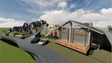 2 Lands of 3,000 Sqm with a 7 Villas complex for SALE in Qanat Bakish
