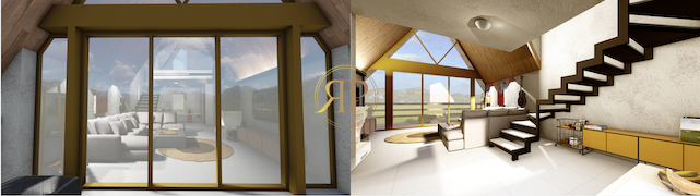 2 Lands of 3,000 Sqm with a 7 Villas complex for SALE in Qanat Bakish