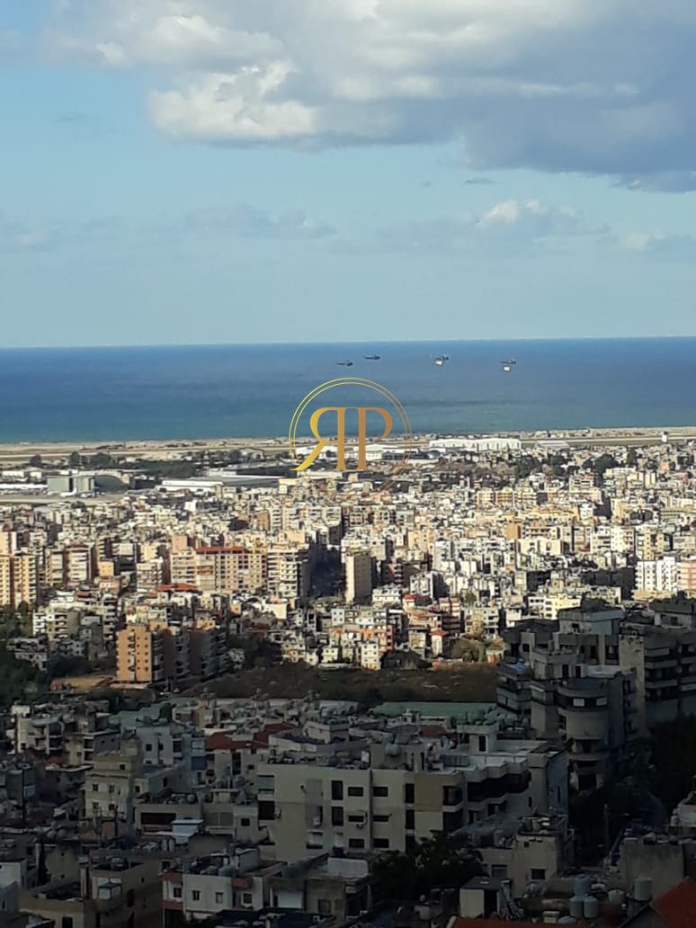 SEA VIEW BEAUTIFUL FURNISHED APARTMENT FOR RENT IN THE BAABDA